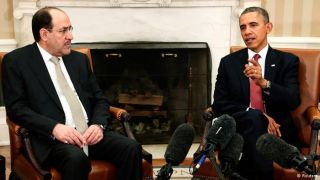 Nuri Al-Maliki dan Obama (dw.de)