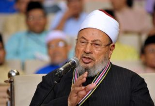 Syeikh Yusuf Al-Qaradhawi, Ketua Persatuan Ulama Islam Sedunia (paltimes)