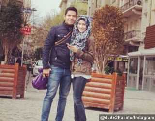 Dude Harlino dan Alyssa Soebandono menghabiskan masa bulan madu di Istanbul, Turki - @dude2herlino/instagram