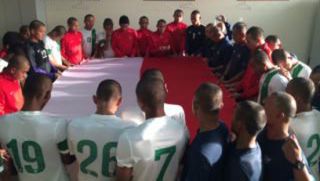 Timnas U-19 berdoa dengan khusuk sebelum bertanding - (Foto: jpnn.com)