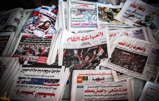 Berbagai koran lokal Mesir (muftah)