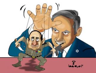 Karikatur tentang kepentingan Israel di balik As-Sisi (alkhabarnow.net)