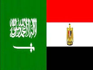 Bendera Arab Saudi dan Mesir (islammemo)