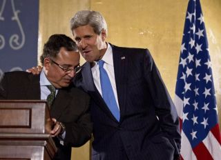 Nabil Fahmi dan John Kerry (fjp)