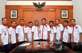 Peserta Rakernas Dewan Pengurus Pusat Forum Pemuda Bangun Negeri (DPP FPBN) Minggu (18/5) di Jakarta. - (efri/FPBN)