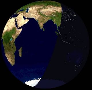 Ilustrasi pergantian siang menuju malam. (wikispaces.com)