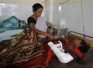 Salah satu korban pembantaian di Assam, India (reutersmedia.net)