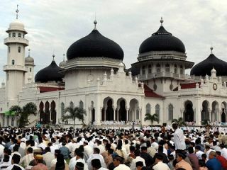 Masjid Raya Baiturrahman Banda Aceh.  (atjehcyber.net)