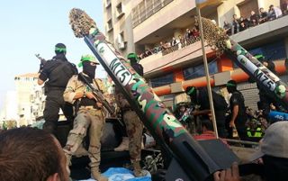 Sayap militer Hamas, Brigade Izzuddin Al-Qassam (paltimes.net)