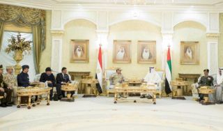 Kunjungan As-Sisi ke Abu Dhabi dua bulan lalu (arsip-reuters)