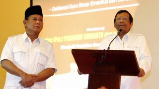 Ketua Tim Kampanye Nasional (Timkamnas) Prabowo-Hatta, Mahfud MD.  (suara.com)
