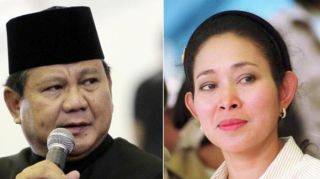 Prabowo Subianto dan Siti Hediati Haryadi atau Titiek Soeharto.  (tribunnews.com)