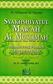 Cover buku "Membentuk Pribadi Muslimah Ideal Menurut Al-Qur'an dan As-Sunnah".