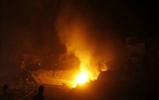 Serangan roket Israel ke Jalur Gaza (paltimes.net)