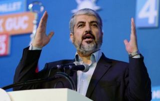 Kepala Biro Politik Hamas, Khalid Misya'al (paltimes.net)