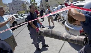 Roket pejuang Palestina yang ditembakkan ke wilayah Israel (islammemo.cc)