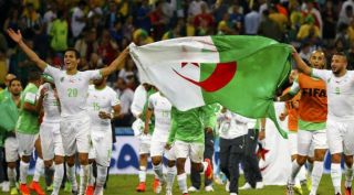 Timnas Aljazair yang tampil di piala dunia 2014. (liputan6.com)