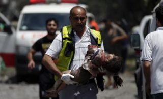 Anak-anak Palestina tidak berdosa yang tidak luput dari kebrutalan militer Israel (paltimes.net)