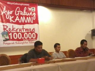 Launching program “Rekrutmen 100.000 Kader KAMMI Penggerak Kebangkitan Indonesia”.  (PP KAMMI)