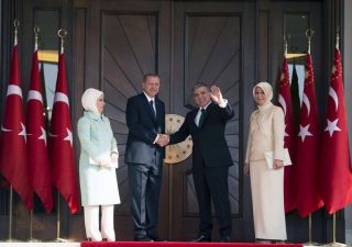 Recep Tayyip Erdogan dan Abdullah Gul (akhbaralaalam)
