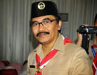 Adhyaksa Dault, Ketua Kwartir Nasional Gerakan Pramuka.  (pramukaria.blogspot.com)