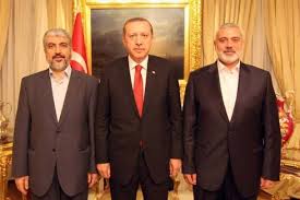 Khalid Misy'al, Erdogan dan Ismail Haniyyah (Palestine Today)