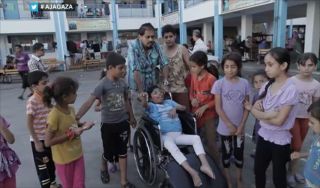 Kejahatan perang Israel juga menyasar warga sipil yang cacat (aljazeera.net)