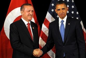 Barack Obama dan Recep Tayyip Erdogan (Anadolu)