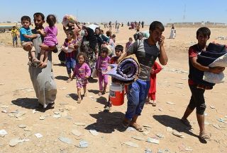 Para pengungsi Turkmen di Irak (Anadolu)