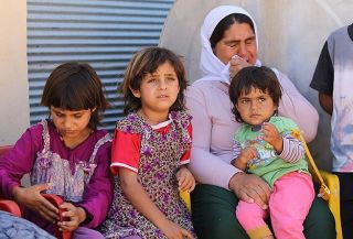 Wanita etnis Yazidi yang mengungsi ke Turki (Anadolu)