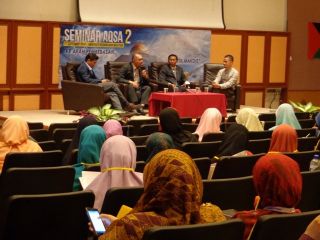 Para narasumber Seminar Aqsa 2 di Universitas Kebangsaan Malaysia, Selangor (aspacpalestine.com)