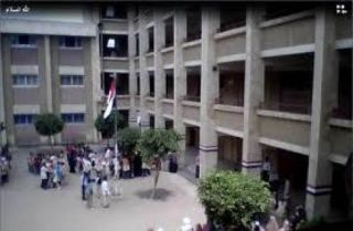 Suasana upacara bendera disalah satu sekolah di Mesir (islammemo.cc