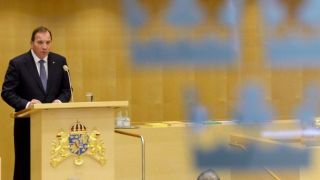 PM. Swedia,  Stefan Lofven sampaikan dukungannya terhadap Palestina di depan parlemen Swedia (timesofisrael.com)