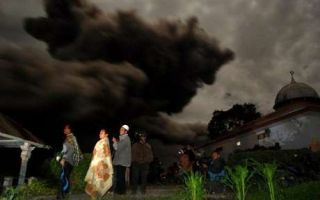 Awan Panas Gunung Sinabung.  (detik.com)
