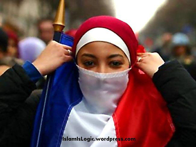 Muslimah Prancis (inet).  (IslamIsLogic)