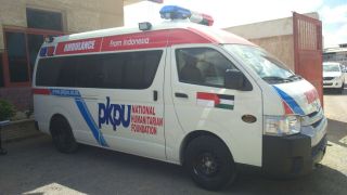 PKPU dan BSMI memberikan bantuan Mobil Ambulans untuk Gaza (kis/pkpu)