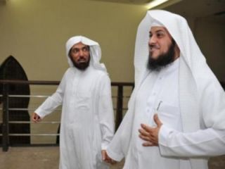 Syaikh Salman Audah dan Syaikh Muhammad Al-Arifi. (Al--Quds)