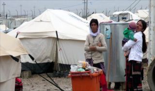 Pengungsi Irak di musim dingin semakin menderita. (aljazeera)