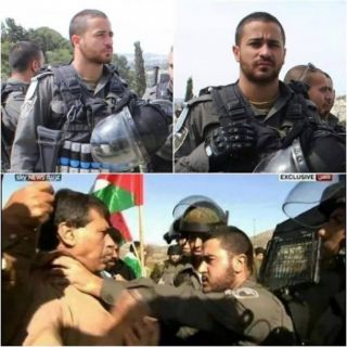 Tentara ini ketangkap kamera mencekik menteri Palestina hingga menyebabkannya tewas. (safa.ps)