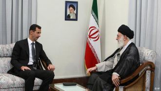 Basyar Asad dan Ali Khamenei. (syrianoor.net)