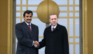 Erdogan dan Al-Thani. (aljazeera)