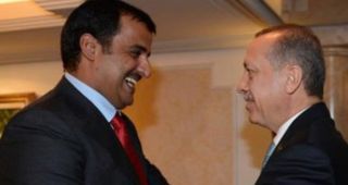 Erdogan dan Al-Thani.