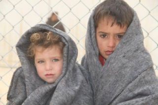 Pengungsi Suriah di musim dingin. (islamstory)