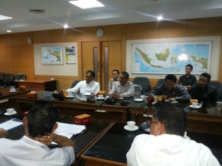 Kunjungan DPRD Kaltim ke Dirjen Bina Marga, Jakarta, Rabu (17/12). (pks.or.id)