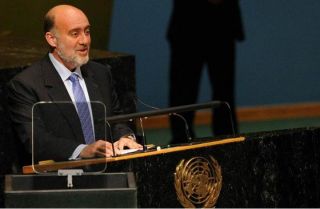 Ron Prosor, delegasi tetap Israel di PBB. (Islammemo.cc)
