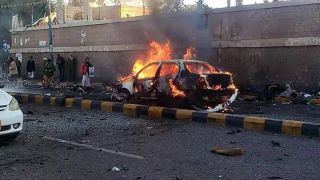 Bom mobil meledak di akademi polisi Yaman. (al-sahwah)