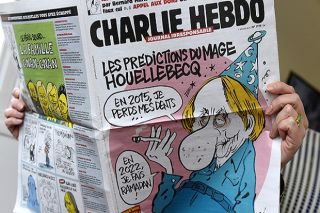 Majalah Charlie Hebdo (inet).  (sindonews.net)