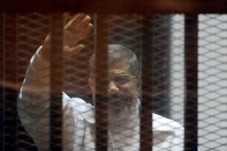 Presiden terguling, Muhammad Mursi. (felesteen.ps)