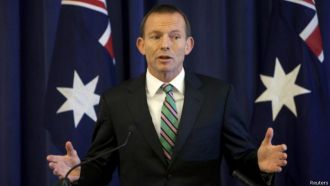 PM Australia Tony Abbott dikalahkan Malcolm Turnbull dalam pemilihan internal partai liberal. (Reuters)