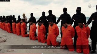 Video ISIS Libya mengeksekusi 21 warga Koptik Mesir (islammemo.cc)